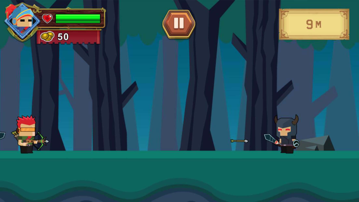 英勇弓箭手大战黑暗骑士游戏截图