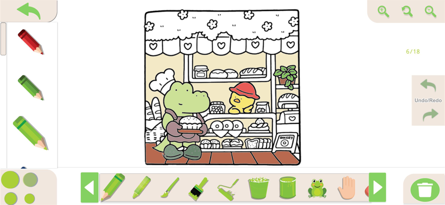 comfy days coloring book游戏截图