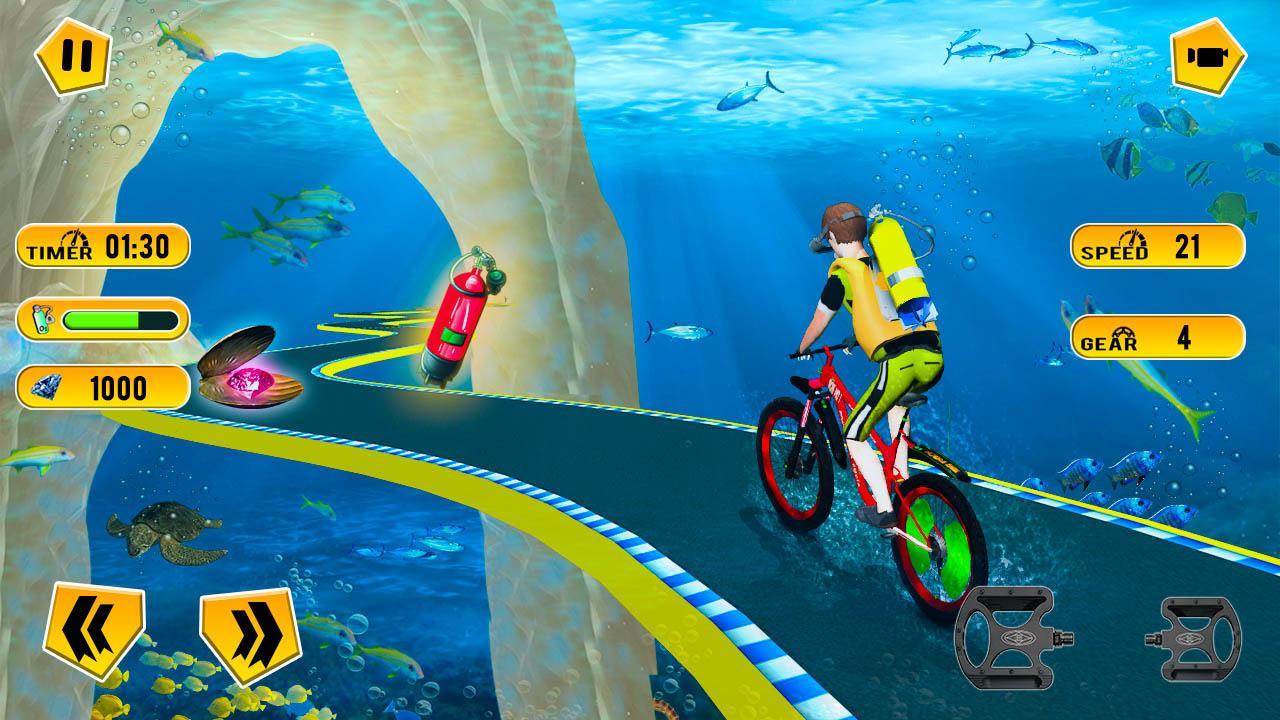underwater bicycle