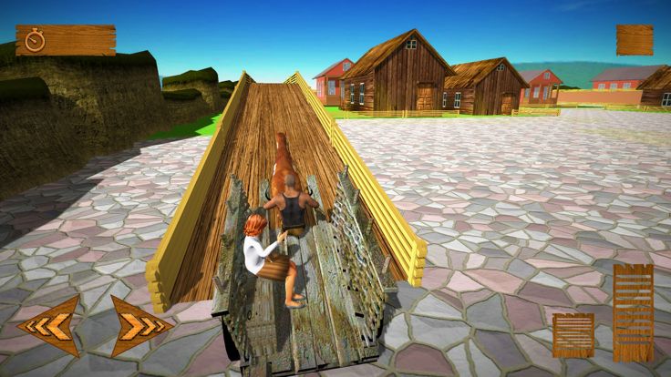 马车运输 - 拾跌落模拟器游戏截图