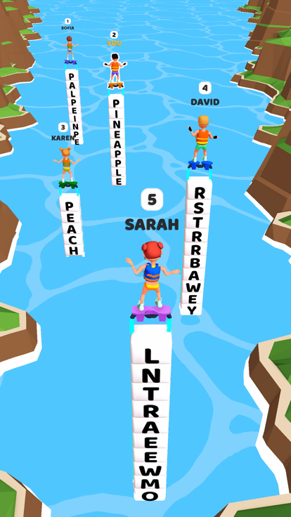 Flyboard Typer游戏截图