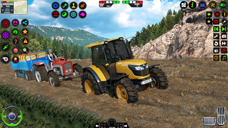 Indian Tractor Driving Game 3d游戏截图