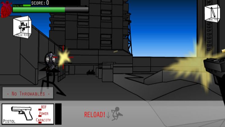 SWAT Shooting - Stickman Edition游戏截图