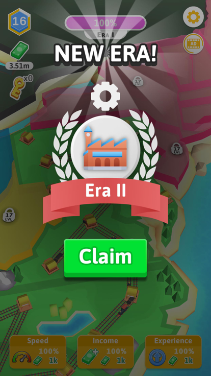 Train Empire: Connect Railroad游戏截图