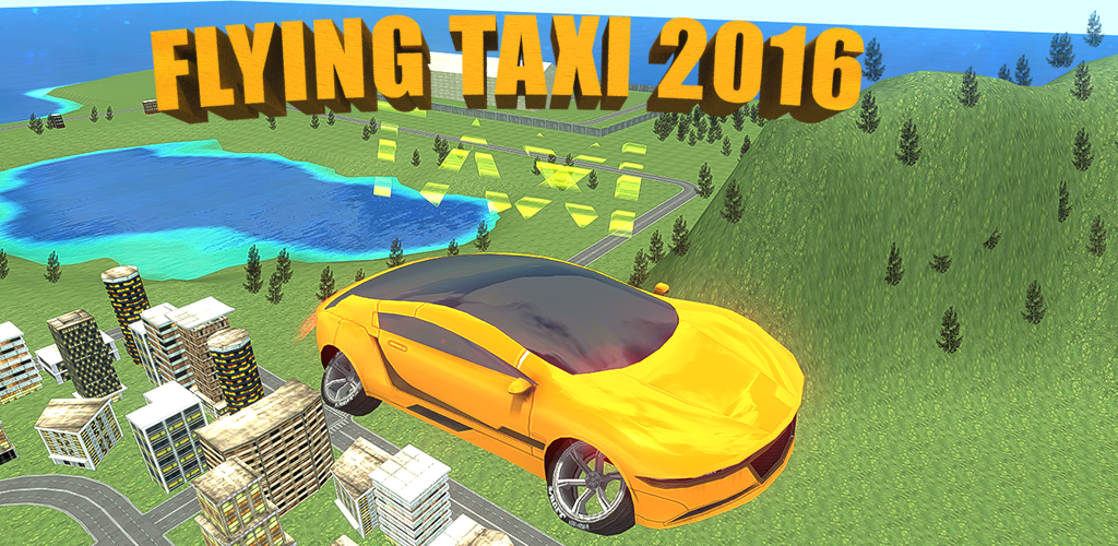 Flying Taxi Sim 2016游戏截图