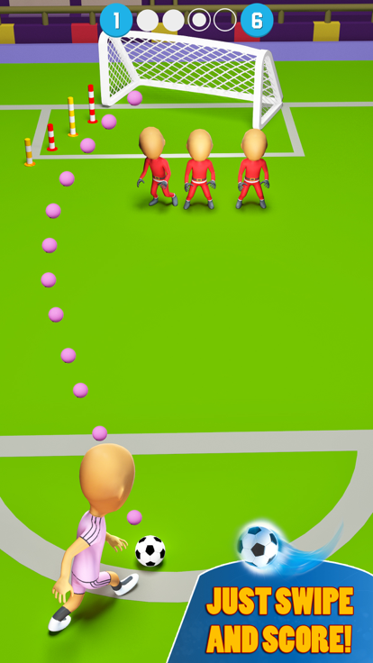 Crazy Super Kicks: Soccer Game游戏截图