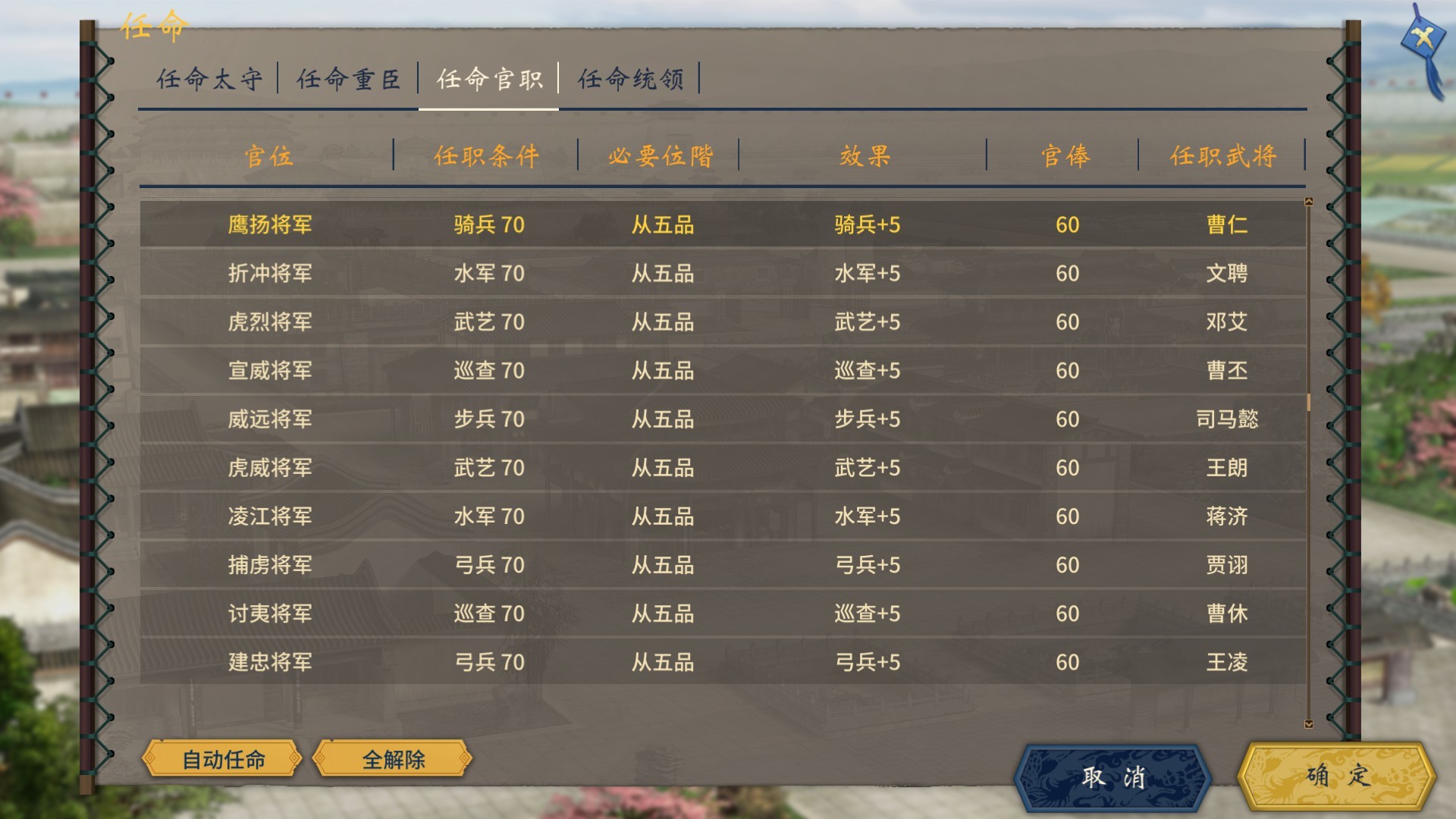 三国志汉末霸业游戏截图