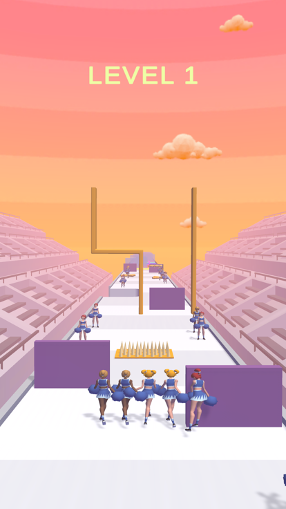 Girls Go Stacked游戏截图