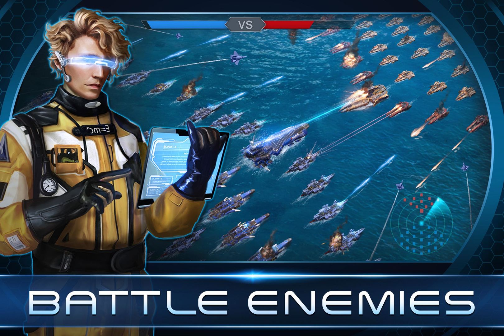 Screenshot of Sea Fortress - Epic War of Fleets