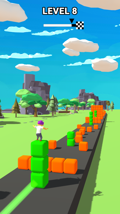 Shortcut Cube 3D - Color Rush游戏截图