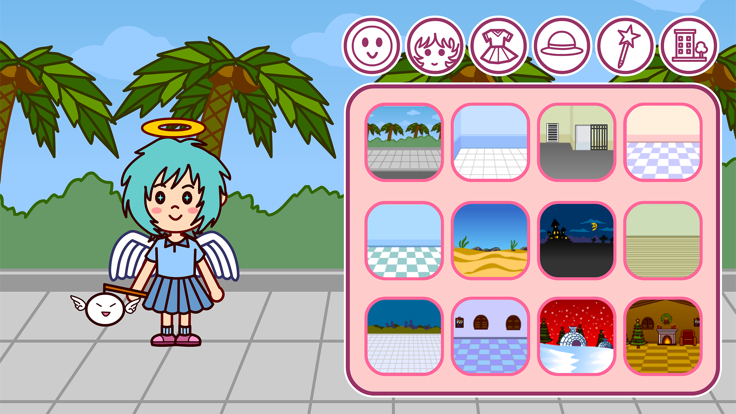 女孩游戏 - 小镇世界游戏截图