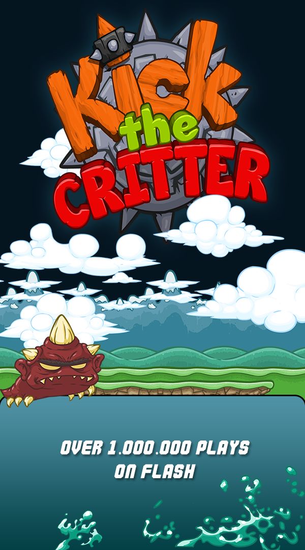 Screenshot of Kick the Critter - Smash Him!