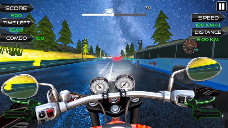 Moto Rider Highway Racer 3D游戏截图