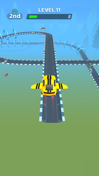 Thumb Car Drift: Speed Stars游戏截图