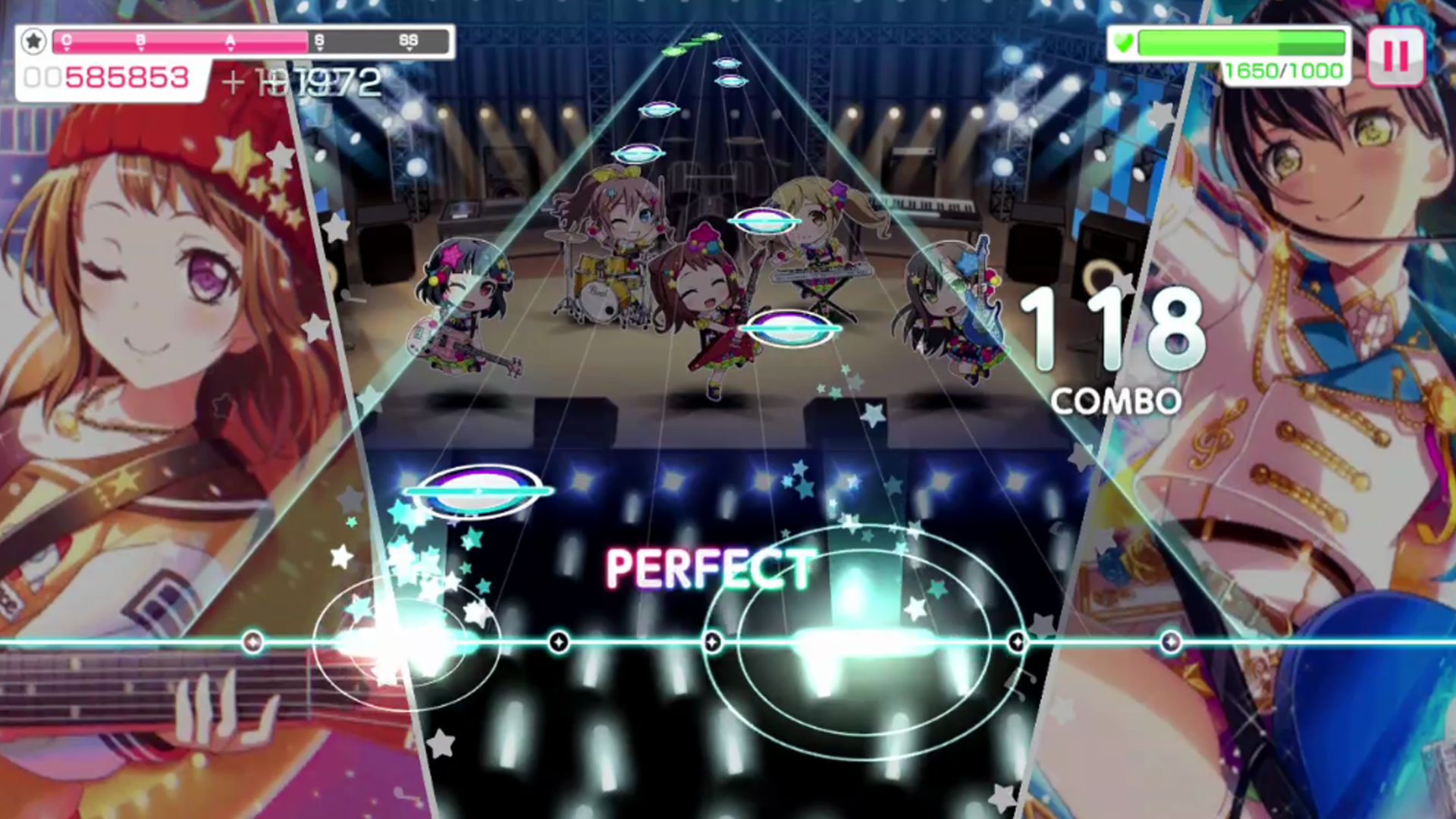 Screenshot of BanG Dream! Girls Band Party!