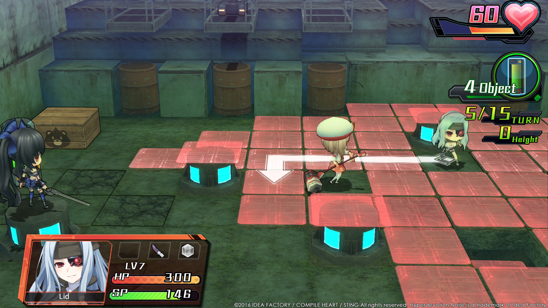 Hyperdevotion Noire: Goddess Black Heart (Neptunia)游戏截图