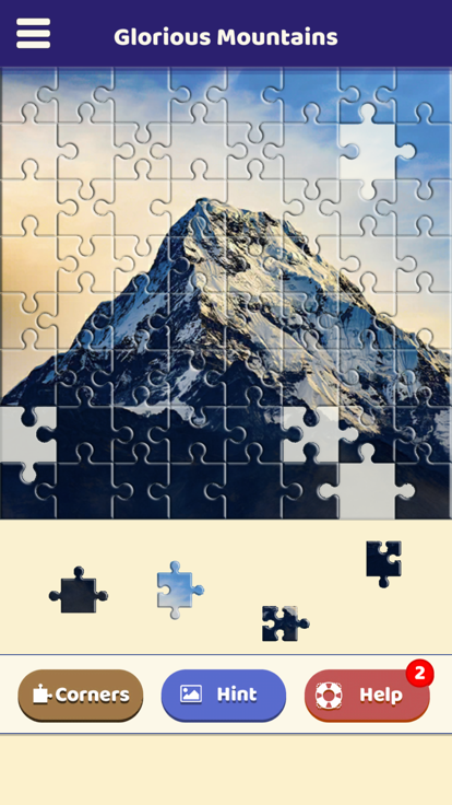 Glorious Mountains Puzzle游戏截图