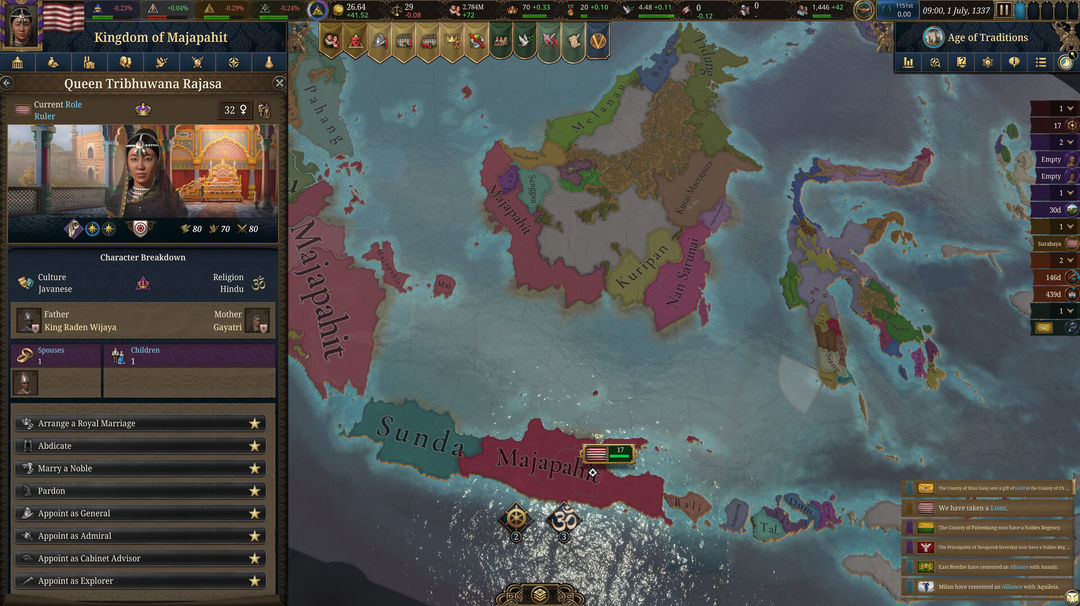 Europa Universalis V游戏截图