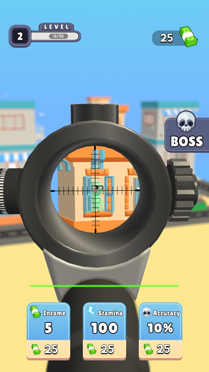 Idle Sniper游戏截图