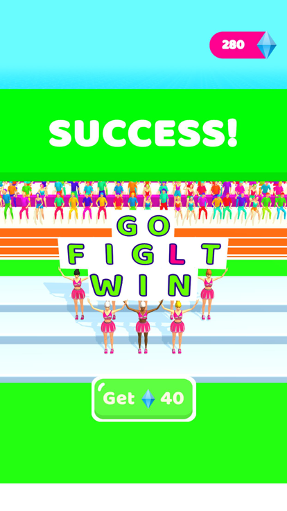 Cheerleader Run游戏截图