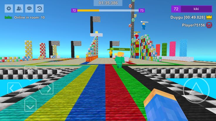 Parkour Craft:Online PvP Games游戏截图