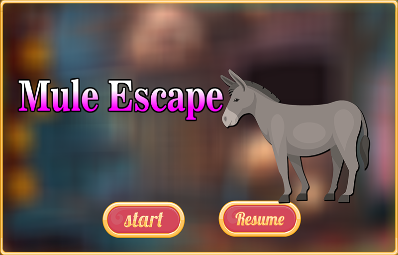 Free New Escape Game 81 Mule Escape游戏截图