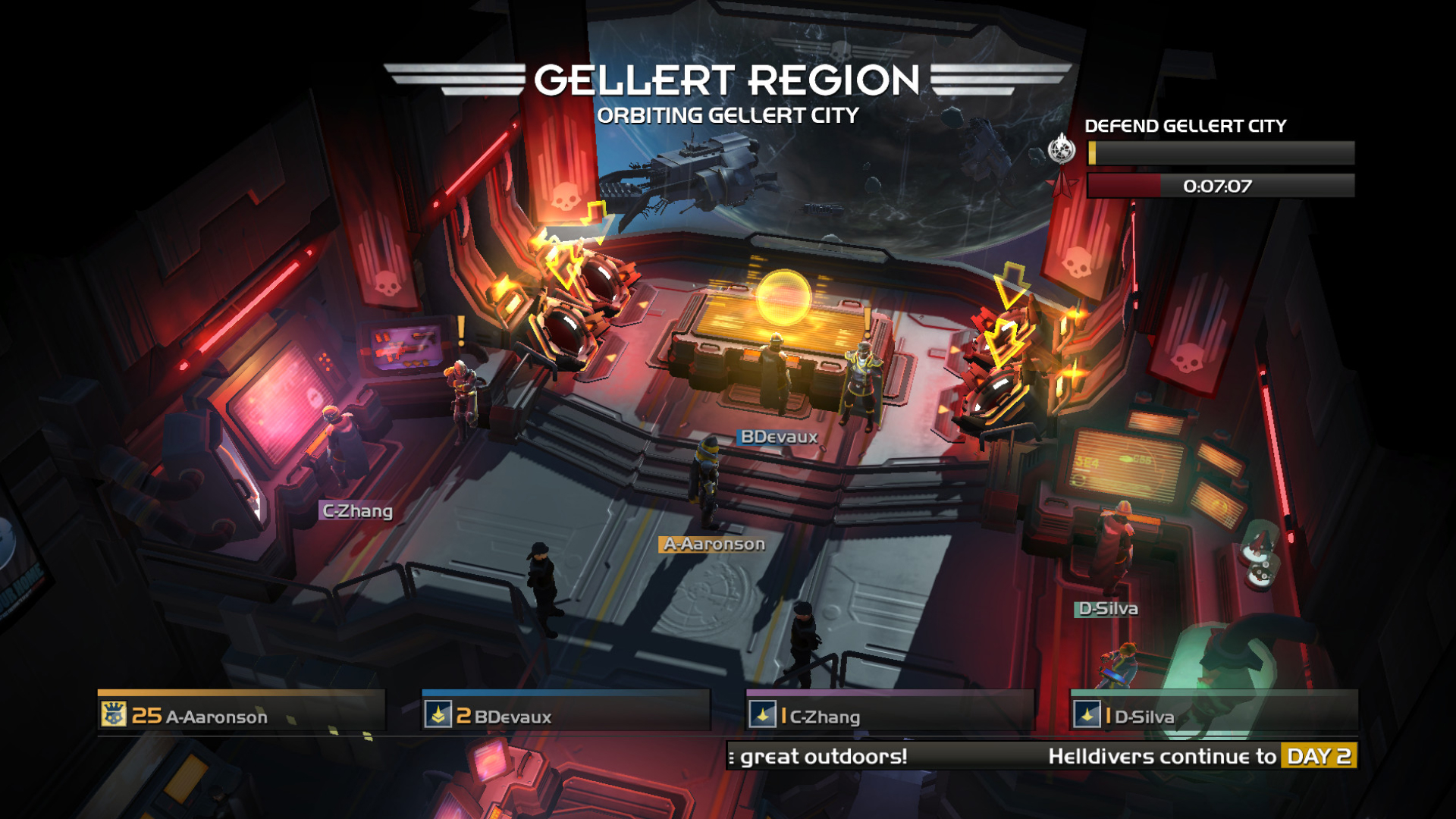 地狱潜者游戏截图