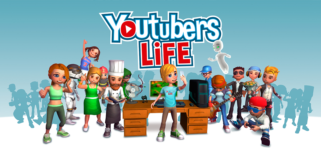 Youtubers Life：游戏频道 - 疯狂传播！游戏截图