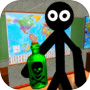 Stickman Teacher. Neighbor School Escape 3Dicon