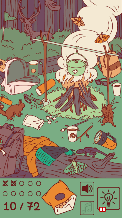 Hidden Objects - Neon Secrets游戏截图