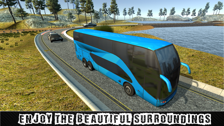 Real City Coach Bus Driver Simulator 3D游戏截图