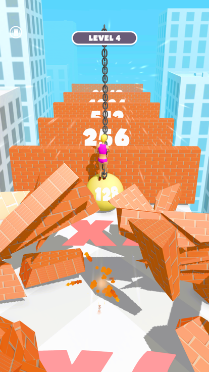 Wrecking Ball 2048游戏截图