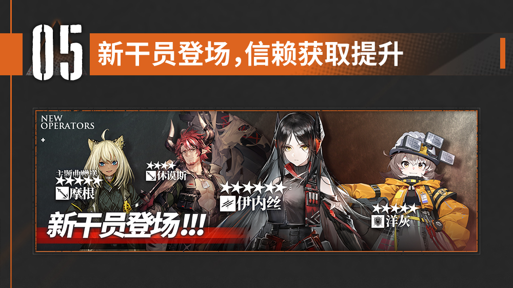 新干员登场