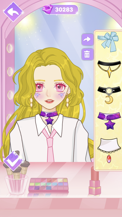 美少女明星养成游戏游戏截图