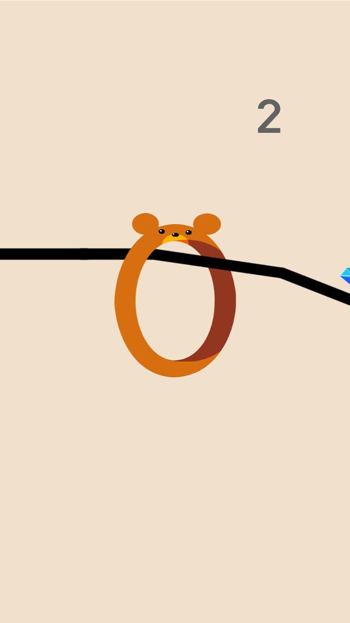 跳动的圆圈游戏截图