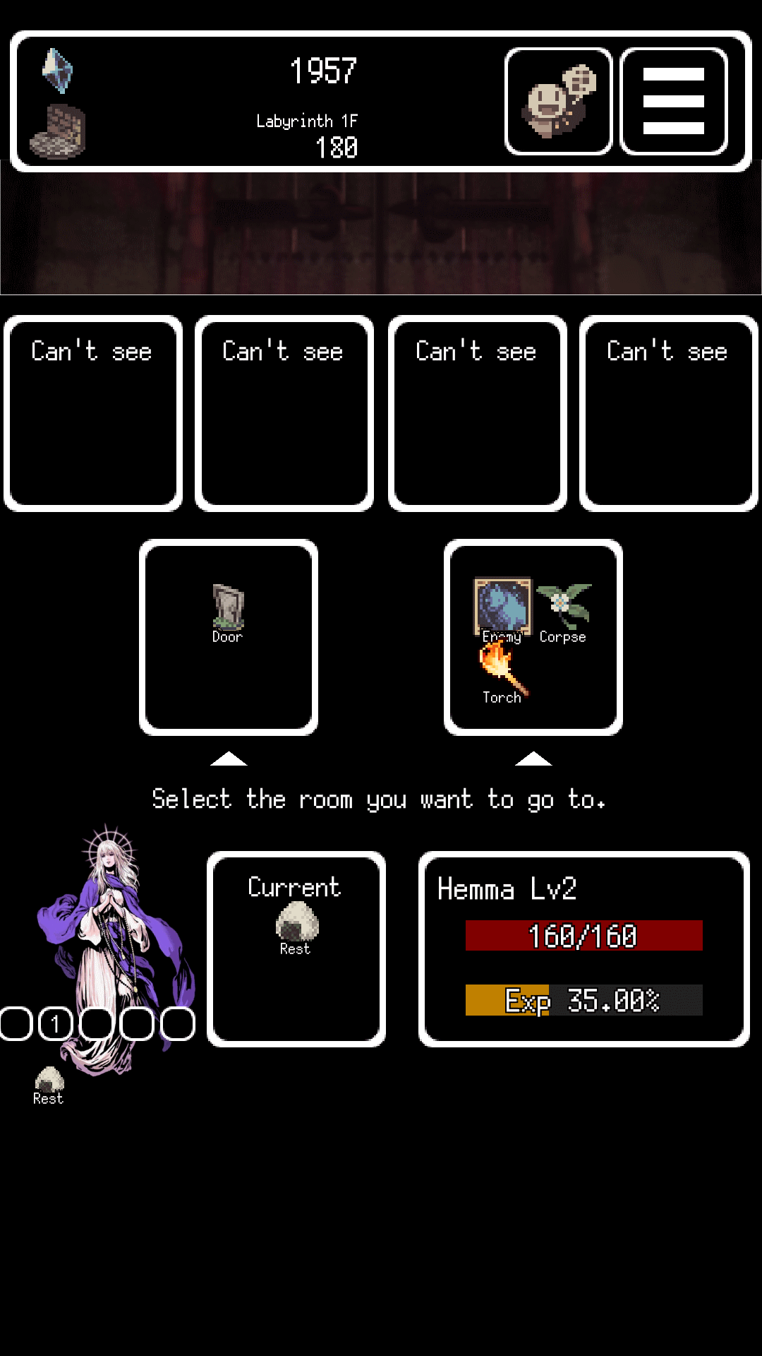 Buriedbornes -Hardcore RPG-游戏截图