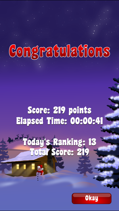 Santa's Christmas Word Search游戏截图