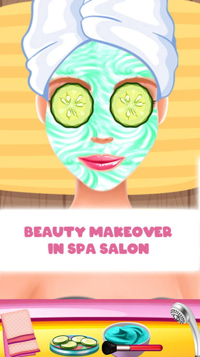 Makeover Salon Games For Girls游戏截图