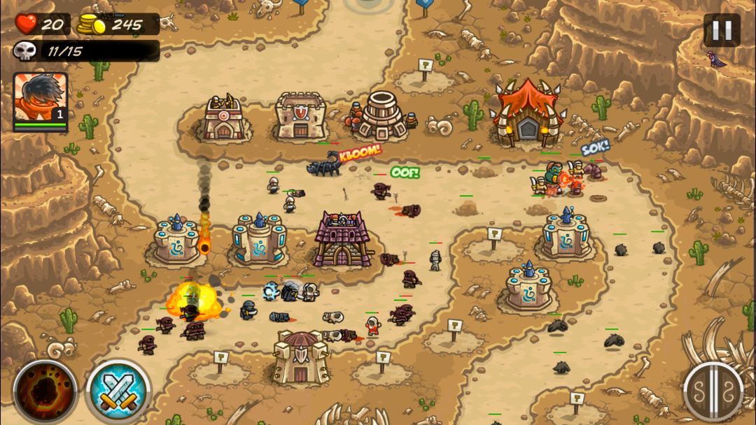 Kingdom Rush Frontiers游戏截图