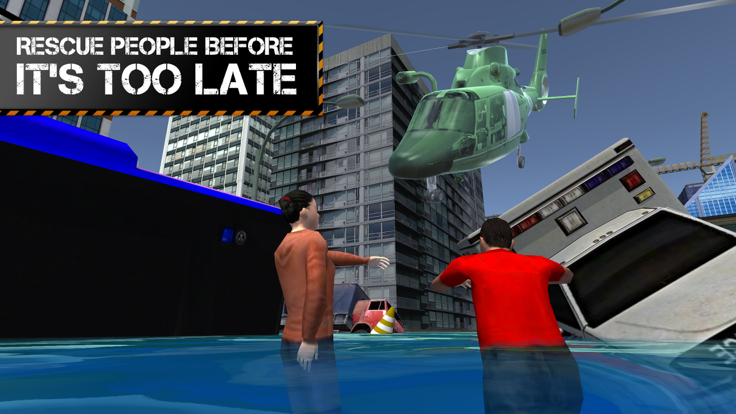 城市直升机救援模拟器＆飞行sim游戏游戏截图