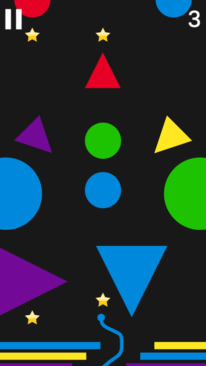 Color Run- purple, blue, green游戏截图