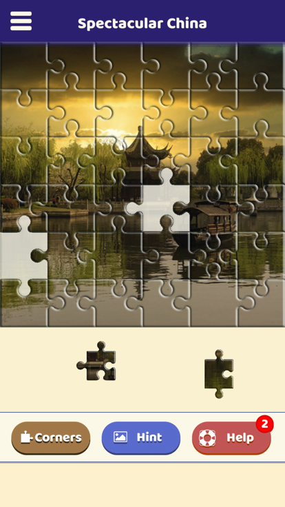 Spectacular China Puzzle游戏截图