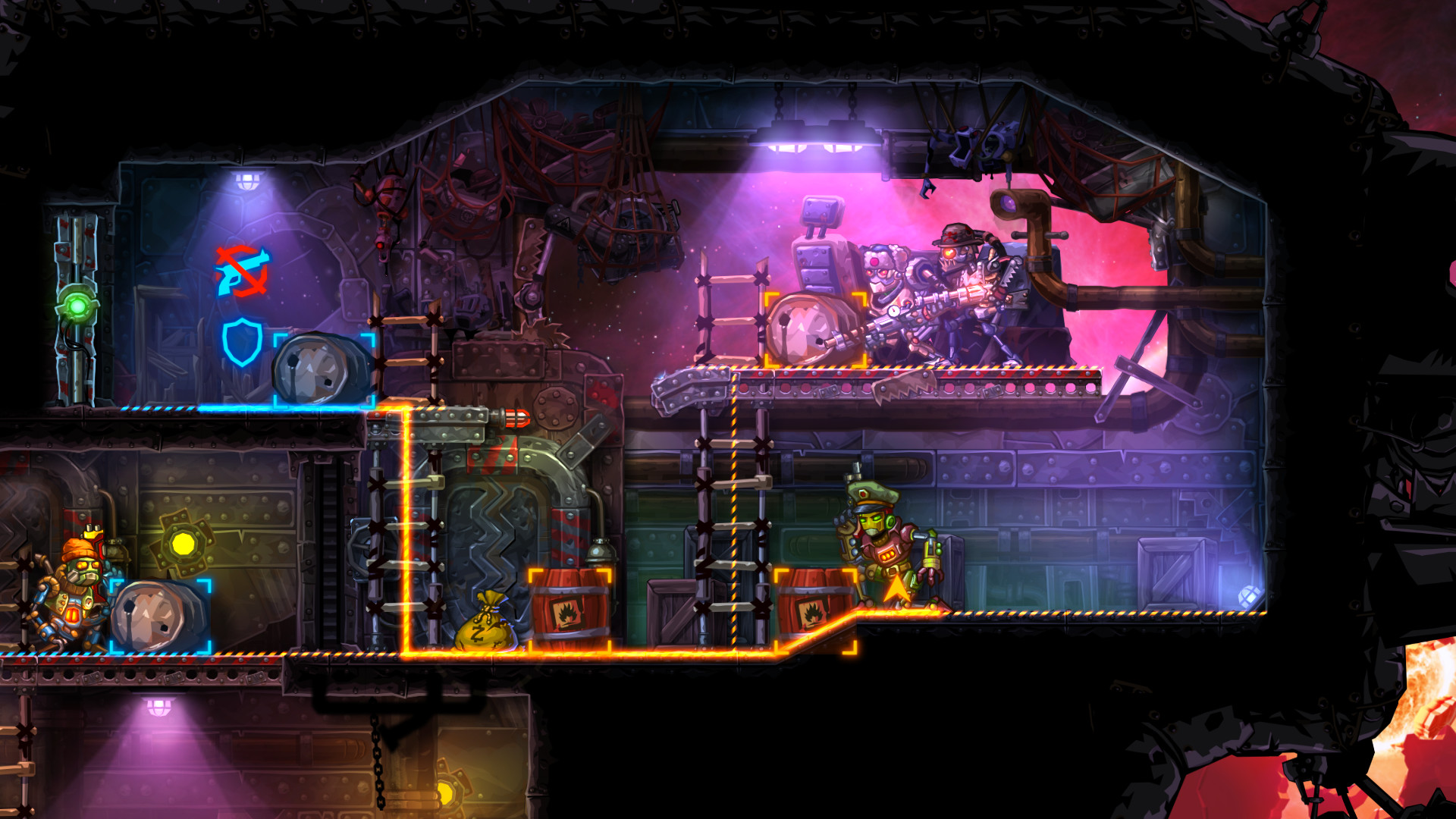 SteamWorld Heist游戏截图