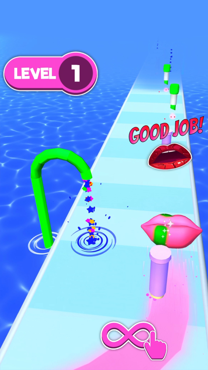 Lipstick Runner 3D游戏截图