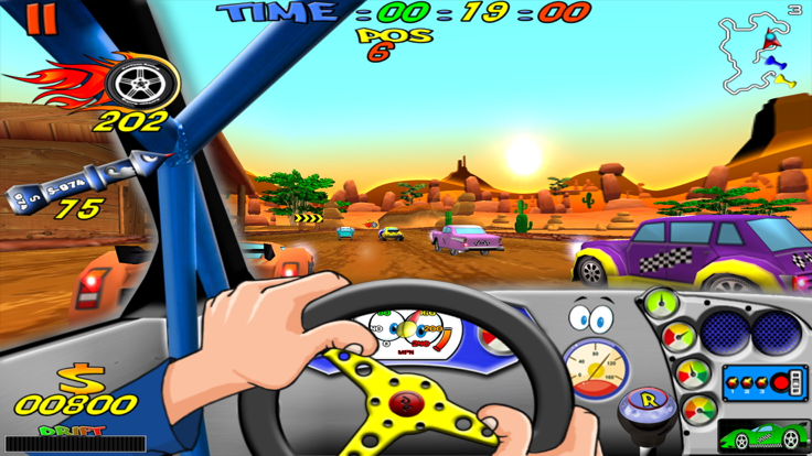 Cartoon Racing Ultimate游戏截图
