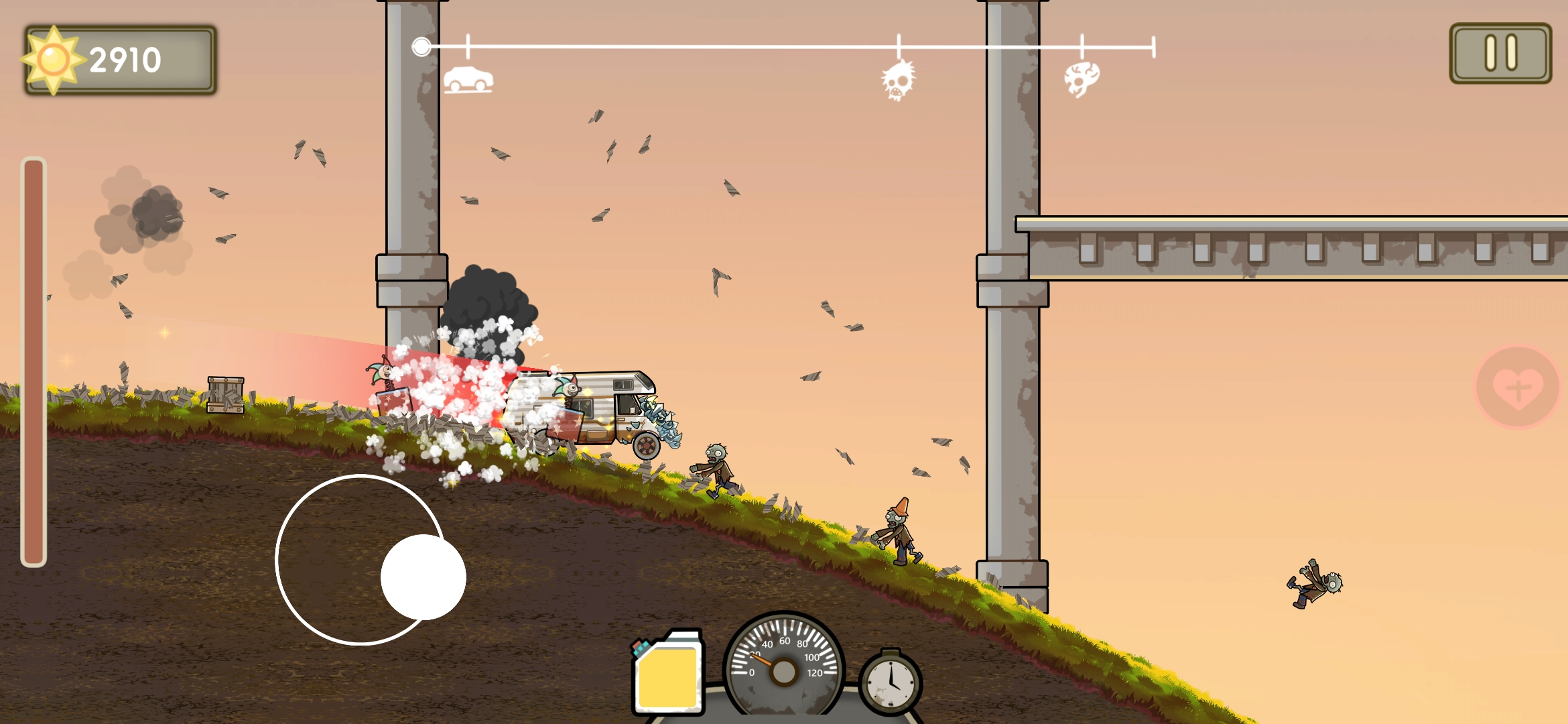 植物战车游戏截图