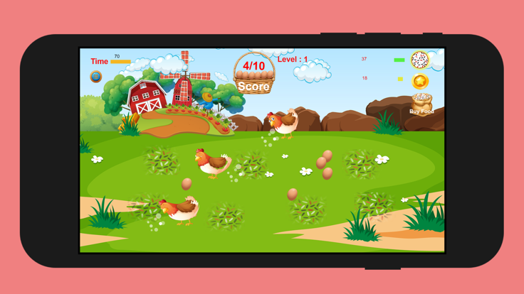 Farm Animal Chicken Cow游戏截图