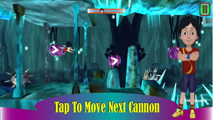 Shiva Jetpack Hero Cannon Game游戏截图