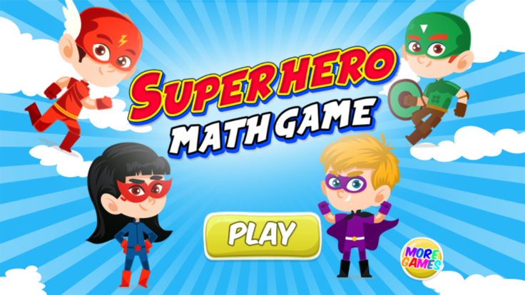 Super Hero Math Games游戏截图
