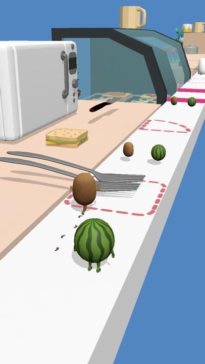 Veggie Run 3D游戏截图
